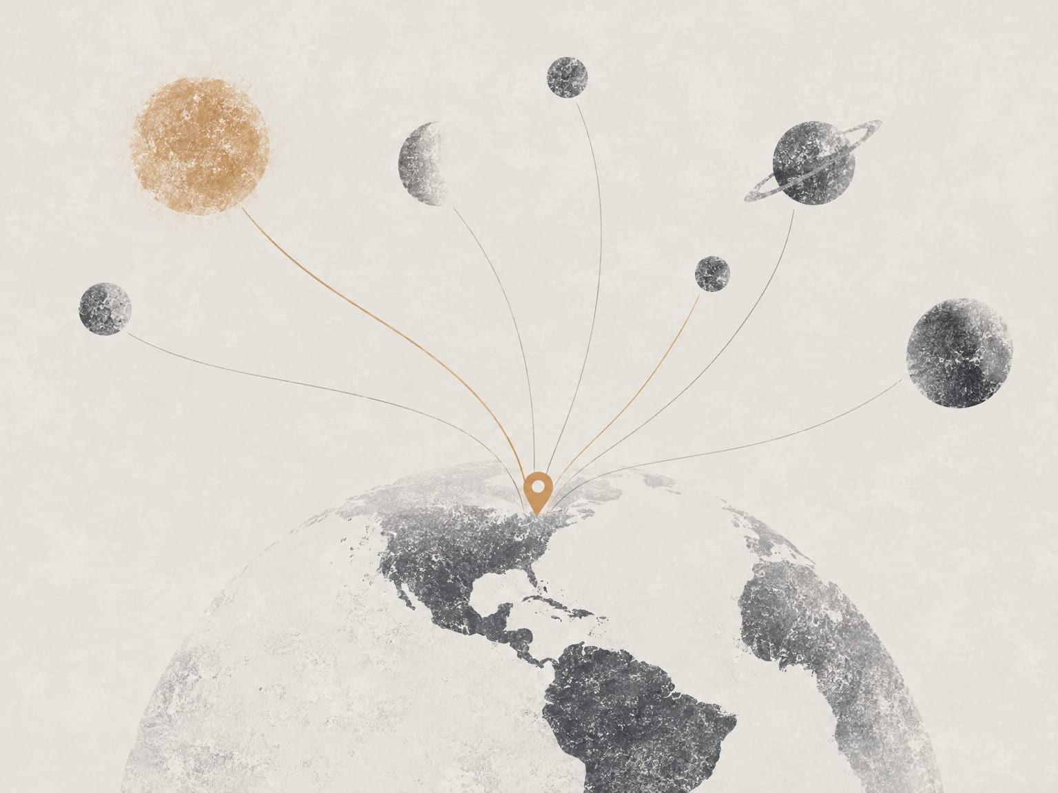Astrocartografía: qué es y cómo funciona